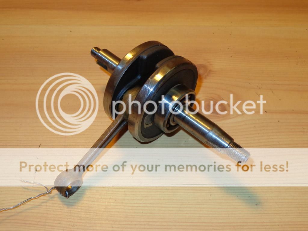 1979-1987 yamaha qt50 qt 50 yamahopper crankshaft crank shaf